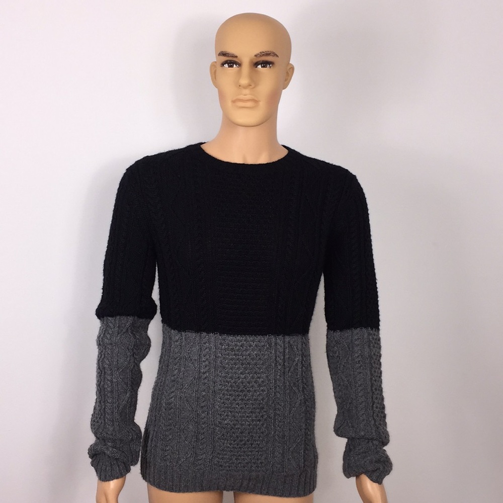 Yigal Azrouël sweater small size in black and grey